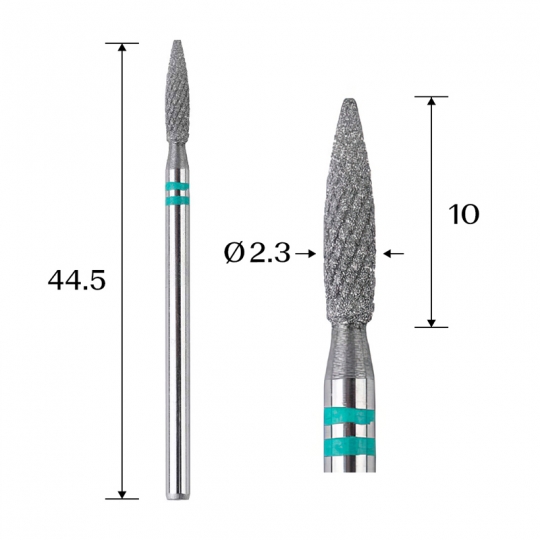 Teemant otsik Flame volframkarbiidsüdamikuga 240