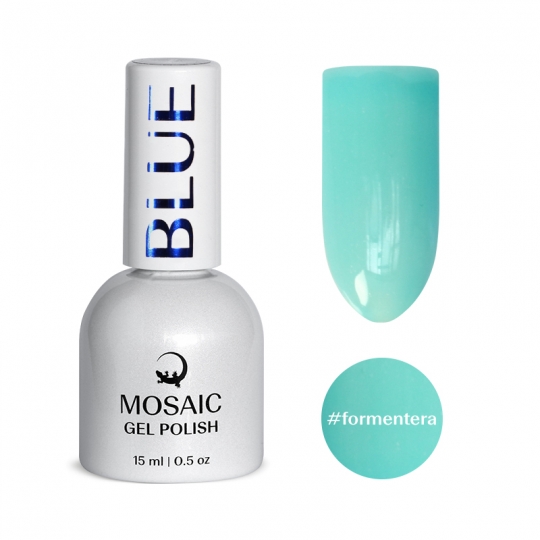 Mosaic Gel Polish Blue (Formentera) 15 ml