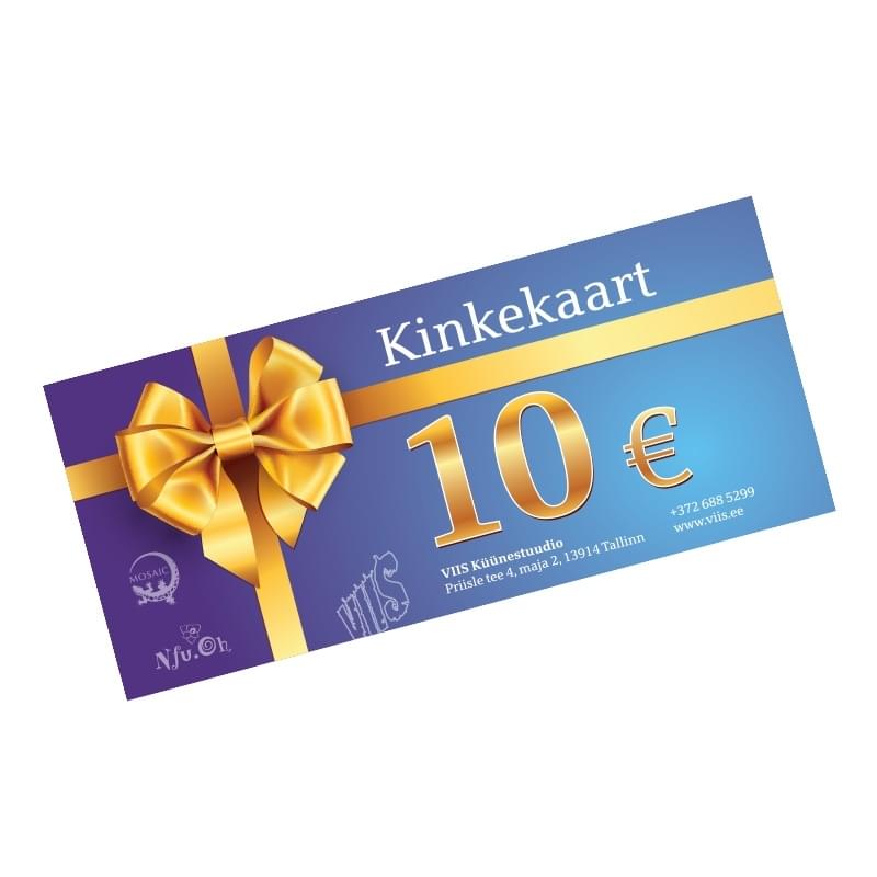 10€ Gift certificate